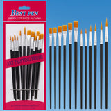 Nylon Hair Oil Painting Brushes, Red Handle Brushes, Watercolor Gouache Brushes, Industrial Children's Painting Brushes, Wholesale
