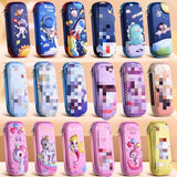 3D stationery box primary school student pull cloth pencil case girl cartoon large capacity pencil case student children gift set