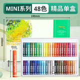 Dankelin heavy color oil painting stick soft single oily black white children's painting supplement color crayons