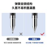 Deli stationery press gel pen 0.5 bullet pen students press pen examination brush office s08 pen