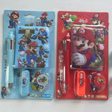 Hot-Selling Demon Slayer Girl Group Mini Ballpoint Pen Journal Set Creative Highlighter and Washi Tape Combo Stationery Set