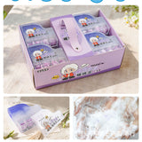 The new starry sky foaming glue is getting bigger and bigger, with high color value. Slime decompression can be brushed, non-sticky and beautiful and cheap