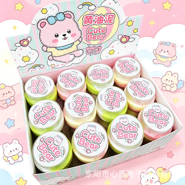 The new starry sky foaming glue is getting bigger and bigger, with high color value. Slime decompression can be brushed, non-sticky and beautiful and cheap