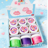 The new starry sky foaming glue is getting bigger and bigger, with high color value. Slime decompression can be brushed, non-sticky and beautiful and cheap