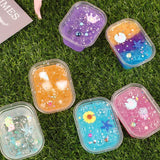 The new starry sky foaming glue is getting bigger and bigger, with high color value. Slime decompression can be brushed, non-sticky and beautiful and cheap