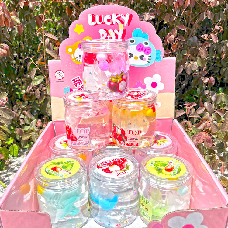 The new starry sky foaming glue is getting bigger and bigger, with high color value. Slime decompression can be brushed, non-sticky and beautiful and cheap