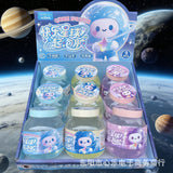 The new starry sky foaming glue is getting bigger and bigger, with high color value. Slime decompression can be brushed, non-sticky and beautiful and cheap