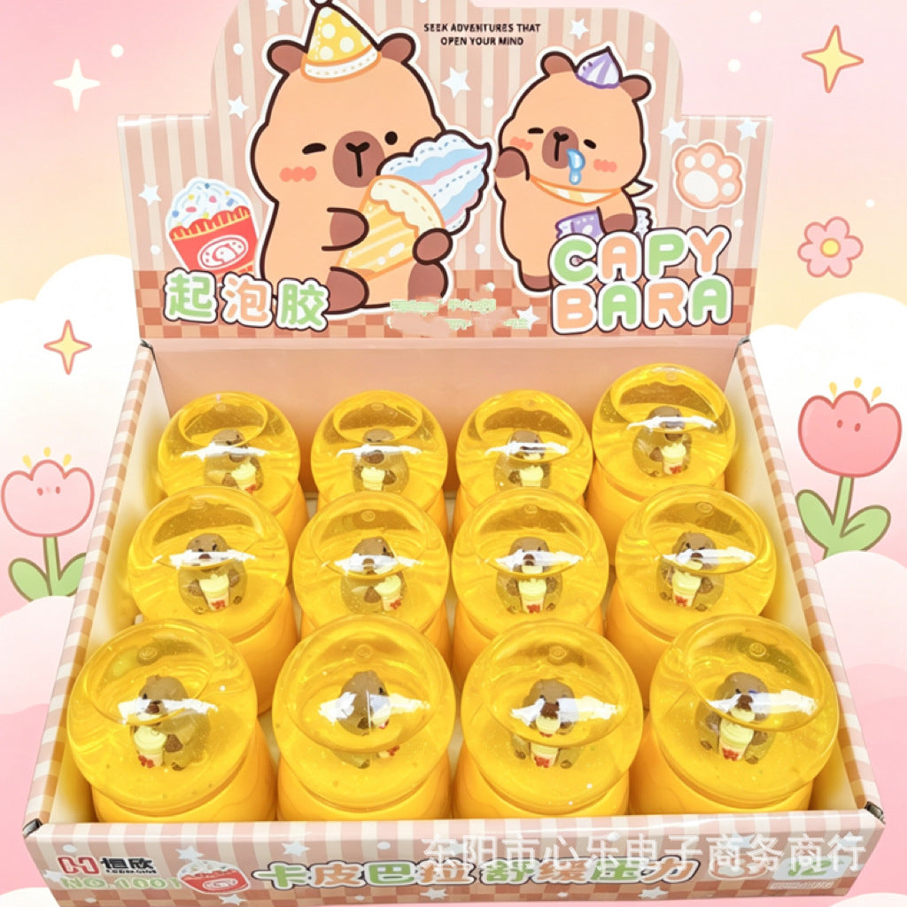 The new starry sky foaming glue is getting bigger and bigger, with high color value. Slime decompression can be brushed, non-sticky and beautiful and cheap