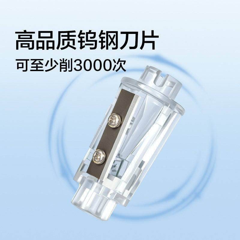 Deli Ns075 Handheld Electric Pencil Sharpener for Elementary School Students, Children's Pencil Sharpener