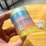 Xiaohongshu Same Style Ice Glitter Sticky Ball Tape Ball Diang Ball Ball New Upgraded Sticky Ball Tape Toy