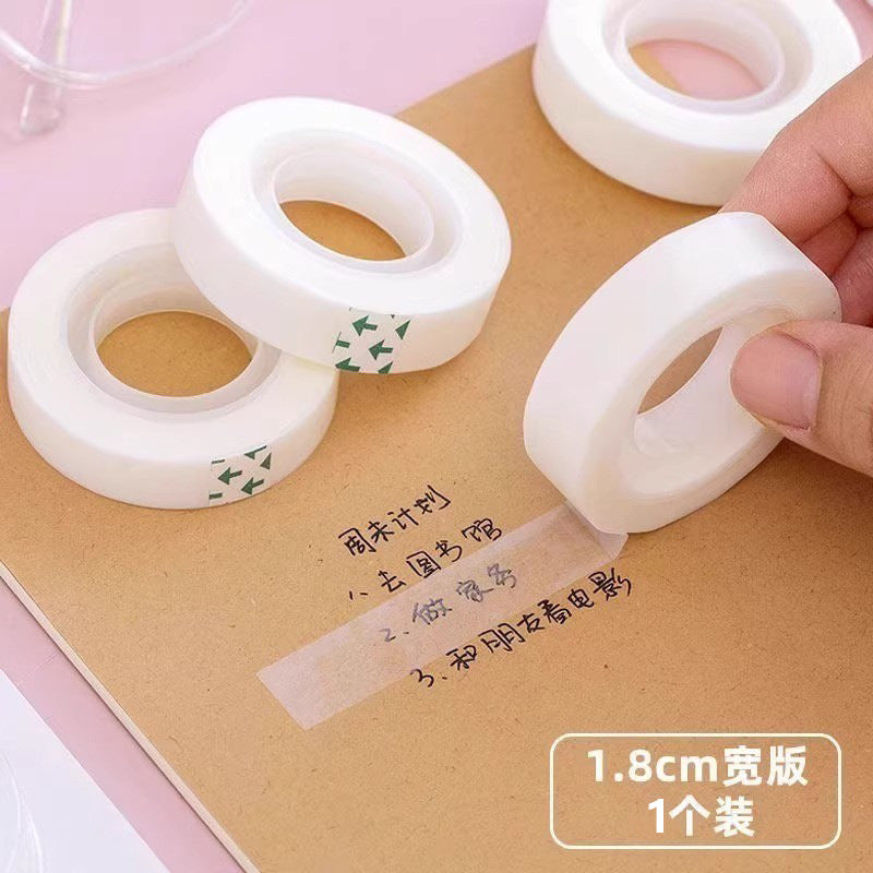 Invisible stationery tape students wrong topic sticky topic stationery tape seamless small adhesive paper office style high adhesive tape
