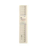 Creative plastic transparent ruler 15/20cm transparent ruler drawing measuring student stationery scale caliper