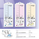 Creative Inspirational Ruler Set for Students, Four-Piece Set, High-Quality Transparent Ruler, Triangle Ruler, Protractor, Ruler Set Wholesale