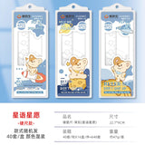 Creative Inspirational Ruler Set for Students, Four-Piece Set, High-Quality Transparent Ruler, Triangle Ruler, Protractor, Ruler Set Wholesale