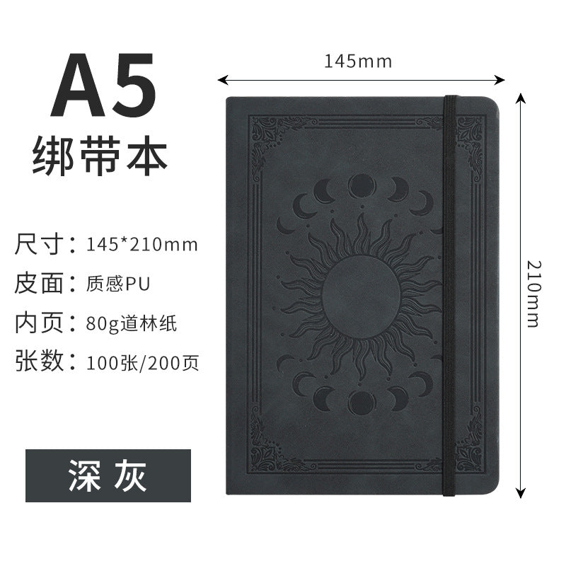 Cross-Border Retro Strap-On Notebooks, Notepads, Diaries, Journals, School Multi-Functional Notebooks, Wholesale from Manufacturers