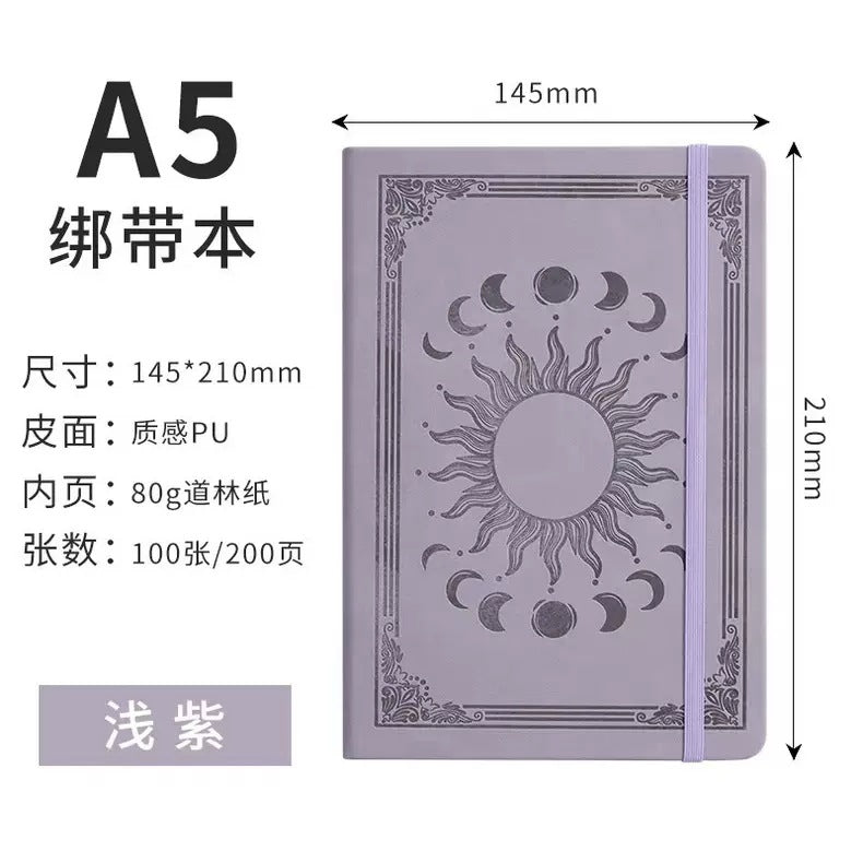 Cross-Border Retro Strap-On Notebooks, Notepads, Diaries, Journals, School Multi-Functional Notebooks, Wholesale from Manufacturers