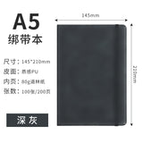 Cross-Border Retro Strap-On Notebooks, Notepads, Diaries, Journals, School Multi-Functional Notebooks, Wholesale from Manufacturers