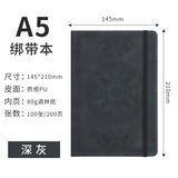 Cross-Border Retro Strap-On Notebooks, Notepads, Diaries, Journals, School Multi-Functional Notebooks, Wholesale from Manufacturers