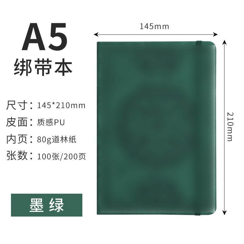 Cross-Border Retro Strap-On Notebooks, Notepads, Diaries, Journals, School Multi-Functional Notebooks, Wholesale from Manufacturers
