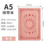 Cross-Border Retro Strap-On Notebooks, Notepads, Diaries, Journals, School Multi-Functional Notebooks, Wholesale from Manufacturers