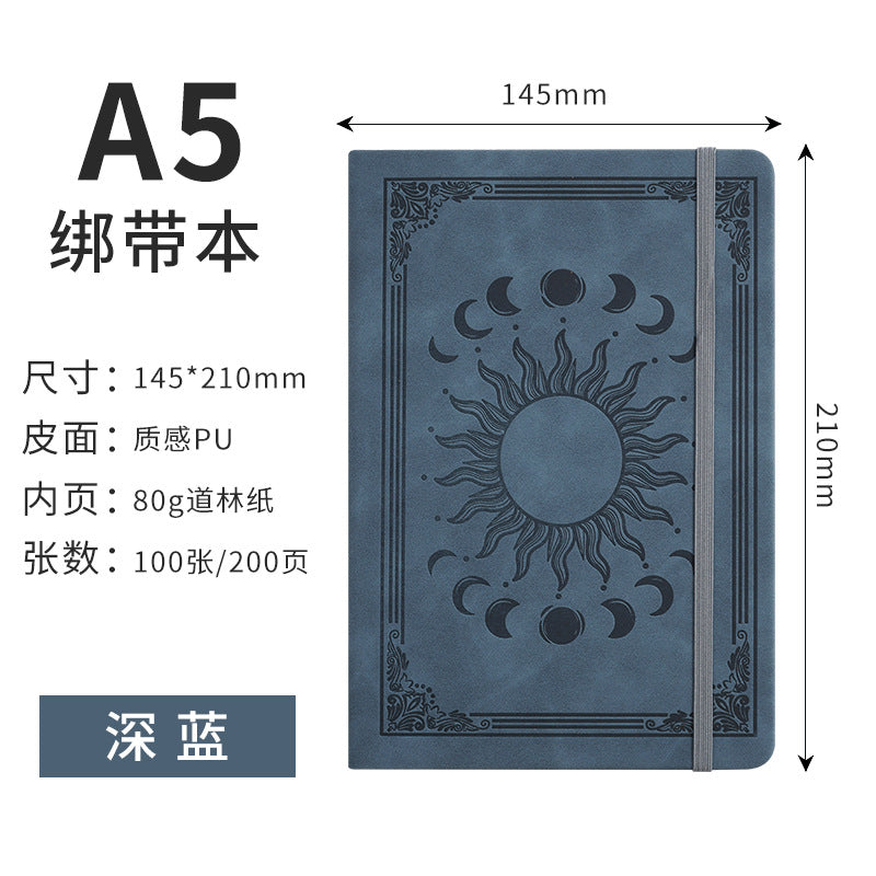 Cross-Border Retro Strap-On Notebooks, Notepads, Diaries, Journals, School Multi-Functional Notebooks, Wholesale from Manufacturers