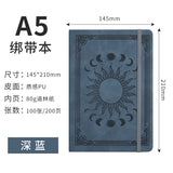 Cross-Border Retro Strap-On Notebooks, Notepads, Diaries, Journals, School Multi-Functional Notebooks, Wholesale from Manufacturers
