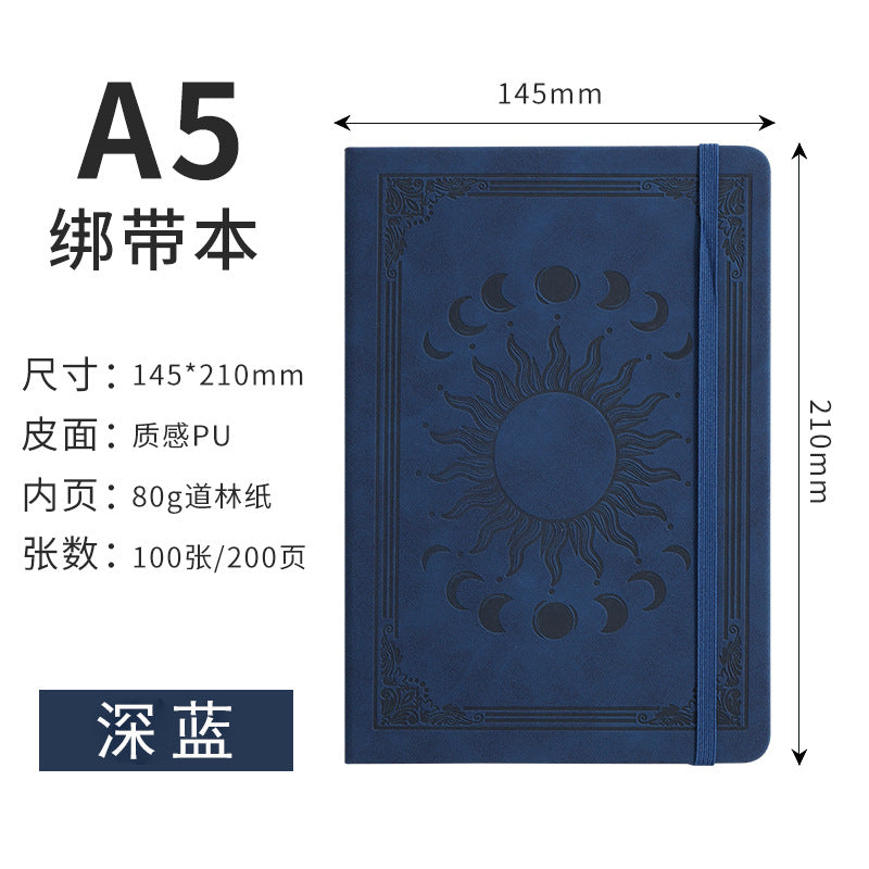 Cross-Border Retro Strap-On Notebooks, Notepads, Diaries, Journals, School Multi-Functional Notebooks, Wholesale from Manufacturers