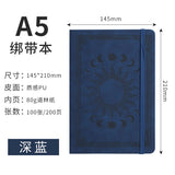 Cross-Border Retro Strap-On Notebooks, Notepads, Diaries, Journals, School Multi-Functional Notebooks, Wholesale from Manufacturers
