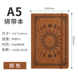 Cross-Border Retro Strap-On Notebooks, Notepads, Diaries, Journals, School Multi-Functional Notebooks, Wholesale from Manufacturers