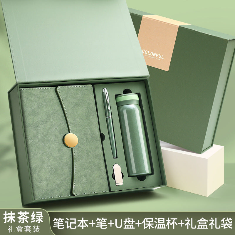 A5 70% off A6 Loose-Leaf Notebook Color-Changing Pu Notebook Gift Box Set Gift School Custom Logo Magnetic Buckle Notepad
