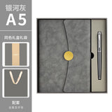 A5 70% off A6 Loose-Leaf Notebook Color-Changing Pu Notebook Gift Box Set Gift School Custom Logo Magnetic Buckle Notepad