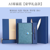A5 70% off A6 Loose-Leaf Notebook Color-Changing Pu Notebook Gift Box Set Gift School Custom Logo Magnetic Buckle Notepad