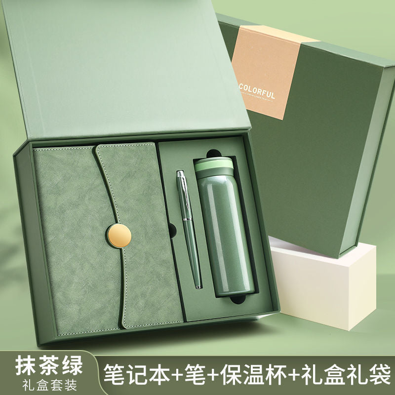 A5 70% off A6 Loose-Leaf Notebook Color-Changing Pu Notebook Gift Box Set Gift School Custom Logo Magnetic Buckle Notepad