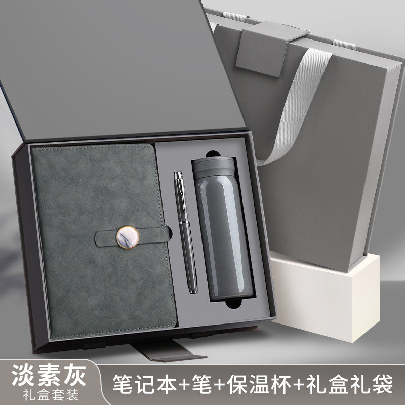 A5 70% off A6 Loose-Leaf Notebook Color-Changing Pu Notebook Gift Box Set Gift School Custom Logo Magnetic Buckle Notepad