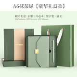 A5 70% off A6 Loose-Leaf Notebook Color-Changing Pu Notebook Gift Box Set Gift School Custom Logo Magnetic Buckle Notepad