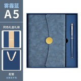 A5 70% off A6 Loose-Leaf Notebook Color-Changing Pu Notebook Gift Box Set Gift School Custom Logo Magnetic Buckle Notepad