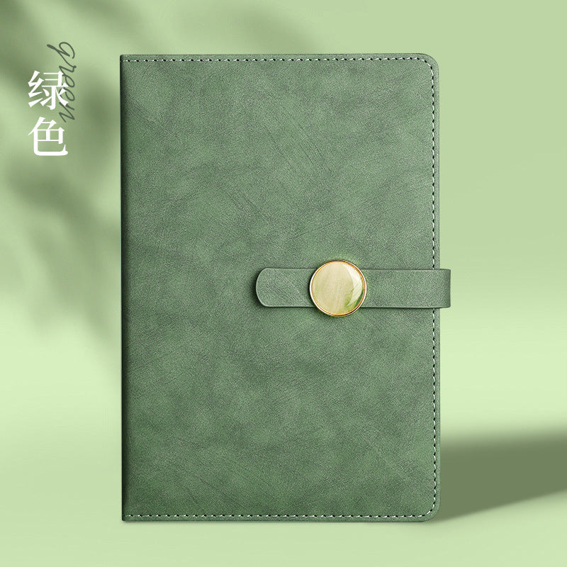 A5 70% off A6 Loose-Leaf Notebook Color-Changing Pu Notebook Gift Box Set Gift School Custom Logo Magnetic Buckle Notepad