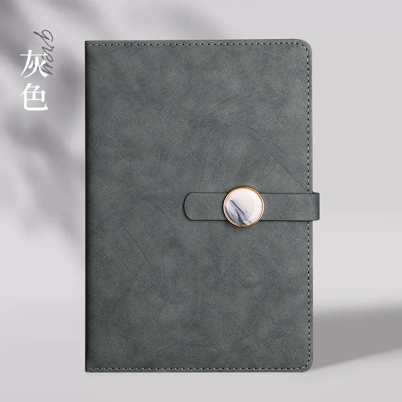 A5 70% off A6 Loose-Leaf Notebook Color-Changing Pu Notebook Gift Box Set Gift School Custom Logo Magnetic Buckle Notepad