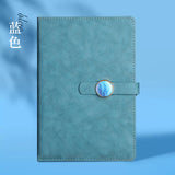 A5 70% off A6 Loose-Leaf Notebook Color-Changing Pu Notebook Gift Box Set Gift School Custom Logo Magnetic Buckle Notepad