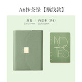A5 70% off A6 Loose-Leaf Notebook Color-Changing Pu Notebook Gift Box Set Gift School Custom Logo Magnetic Buckle Notepad