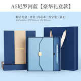 A5 70% off A6 Loose-Leaf Notebook Color-Changing Pu Notebook Gift Box Set Gift School Custom Logo Magnetic Buckle Notepad