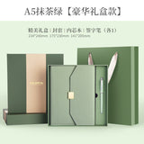 A5 70% off A6 Loose-Leaf Notebook Color-Changing Pu Notebook Gift Box Set Gift School Custom Logo Magnetic Buckle Notepad