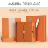 A5 70% off A6 Loose-Leaf Notebook Color-Changing Pu Notebook Gift Box Set Gift School Custom Logo Magnetic Buckle Notepad