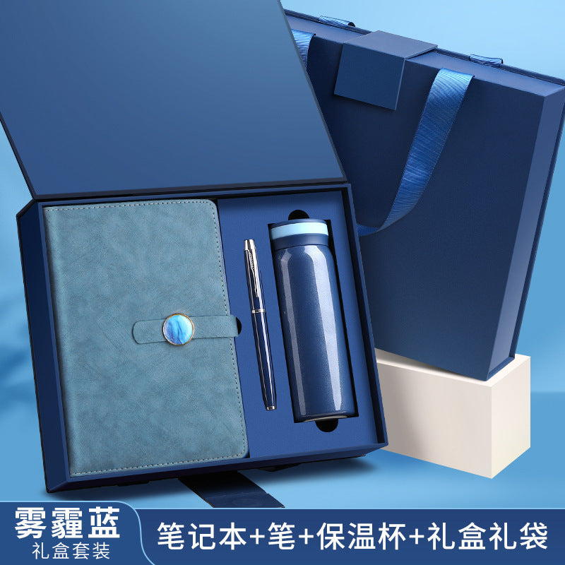 A5 70% off A6 Loose-Leaf Notebook Color-Changing Pu Notebook Gift Box Set Gift School Custom Logo Magnetic Buckle Notepad