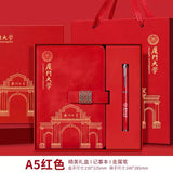 Xiamen University Notebook Gift Box Set Cultural and Creative Souvenirs Bookmarks School Event Gifts with Logo Printing