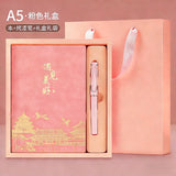 Teacher's Day Notebook Set Gift Box with Custom Logo, School Training Institution Notebook, Prize, High-Quality Notebook