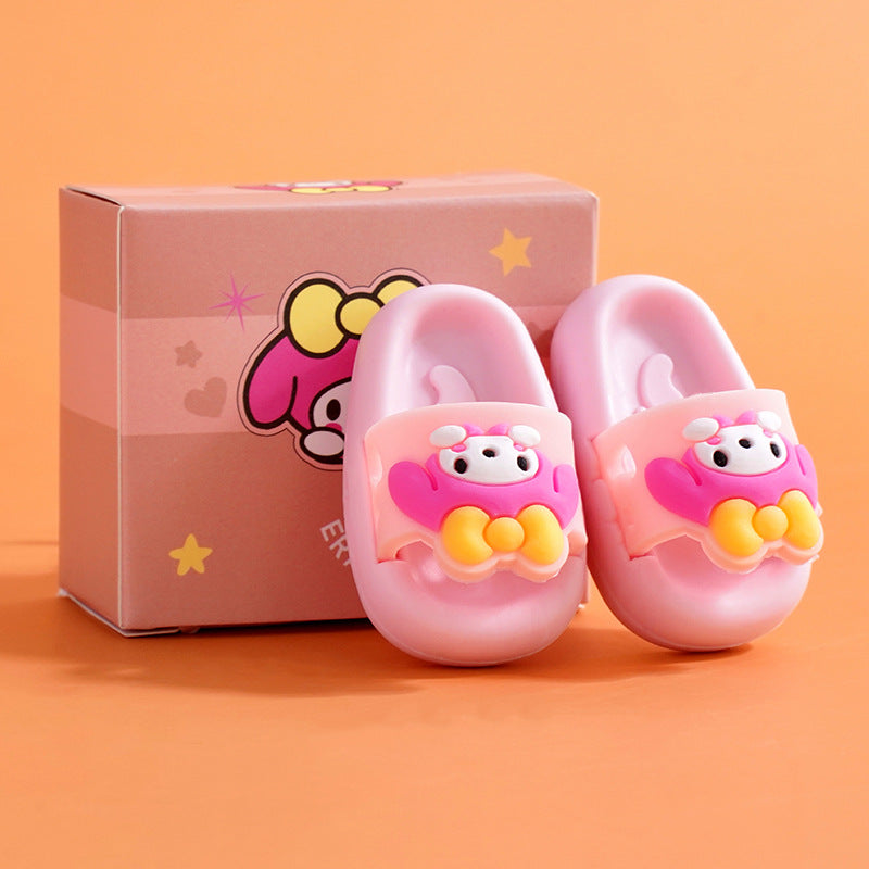 Creative Eraser, Cute Slipper-Shaped Eraser, High-Looking Kuromi Student Eraser, Clean and Less Crumbs Stationery