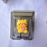 Pencil sharpener creative cartoon manual pencil sharpener student cute portable pencil sharpener pencil sharpener wholesale