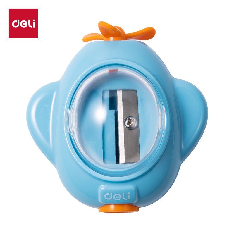Deli Vb176 Small Submarine Pencil Sharpener for Students, Compact and Portable Pencil Sharpener