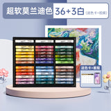Montmartre Oil Painting Stick 24 Color Soft Crayon Training Studio Wholesale 12 Color Children Silky Super Soft Heavy Color Oil Painting Stick